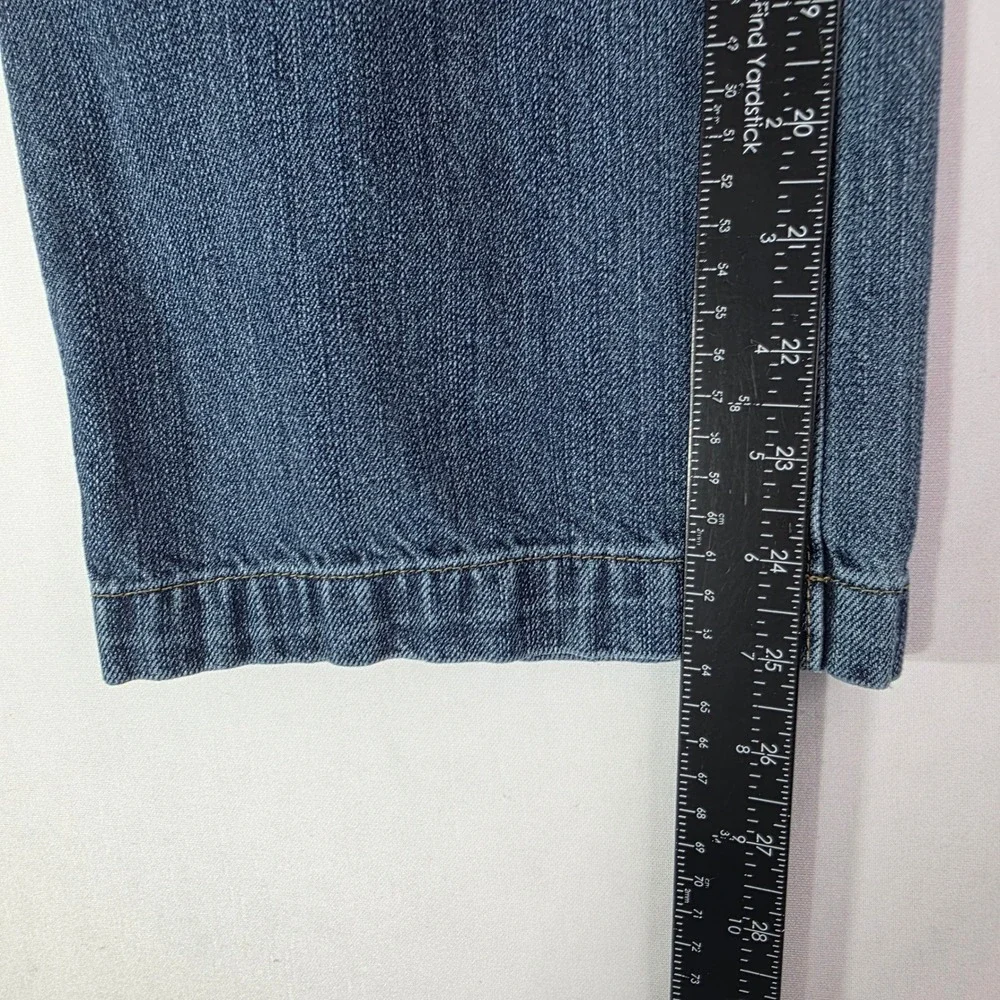 Old Navy Girls Painter Jeans Blue Denim Wide Leg Carpenter Pants 12 Reg